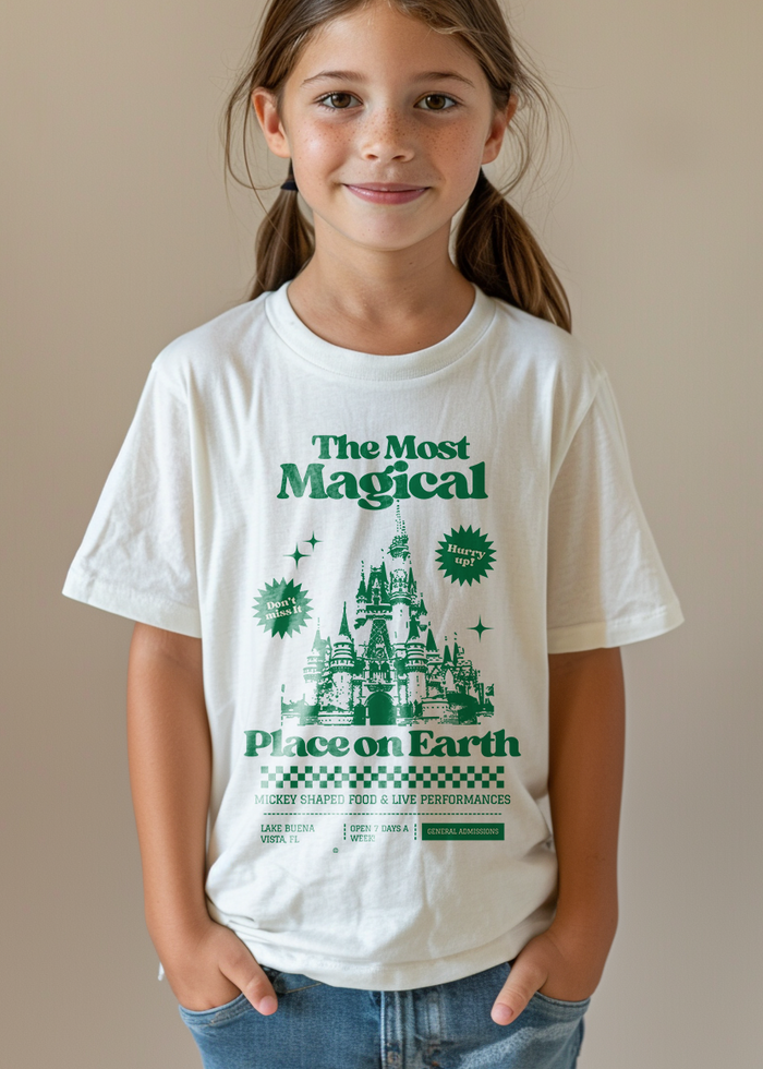 The Most Magical Place OnEarth Comfort Colors Youth Midweight Tee