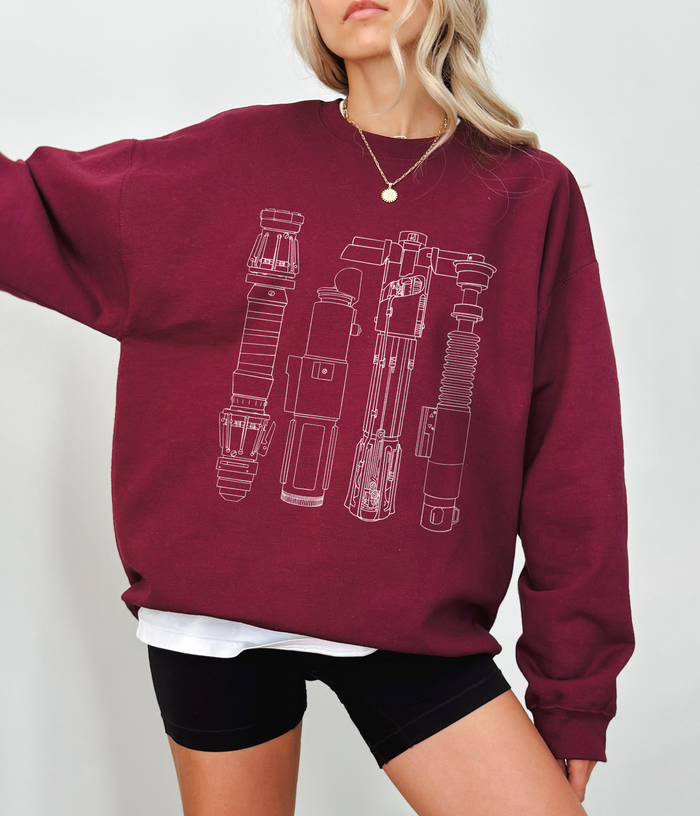 Lightsabers Gildan Unisex Heavy Blend™ Crewneck Sweatshirt