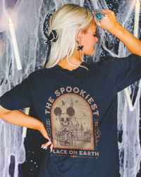 The Spookiest Place on Earth Comfort Colors Unisex Garment-Dyed T-shirt