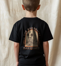 The Spookiest Place OnEarth Comfort Colors Youth Midweight Tee