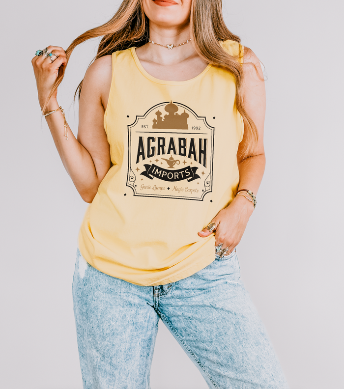 Agrabah Imports Unisex Comfort Colors Garment-Dyed Tank Top