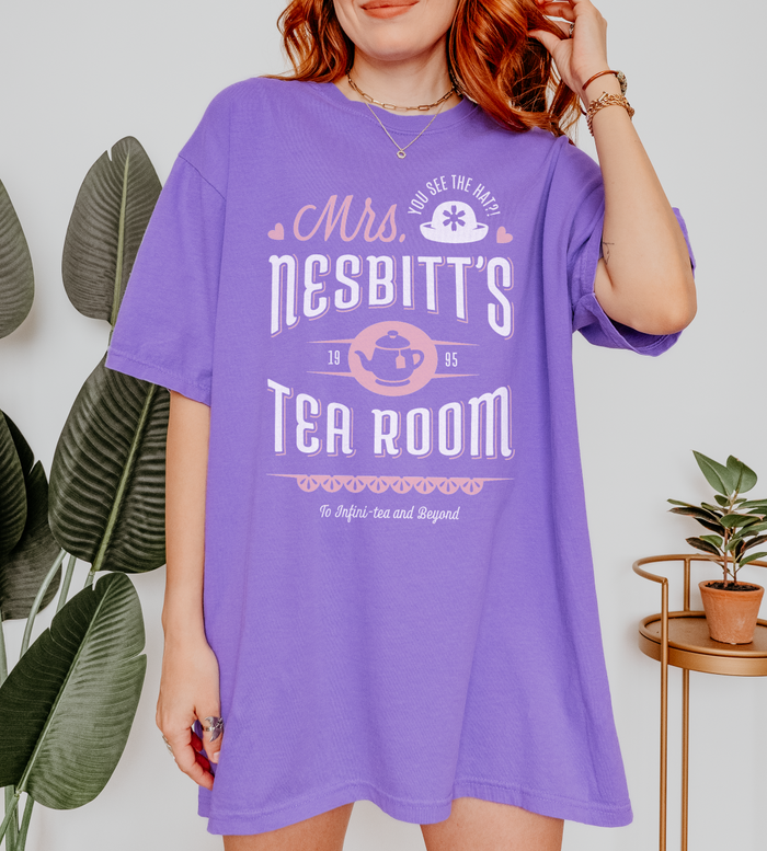 Mrs. Nesbitt’s Tea House Comfort Colors Unisex Garment-Dyed T-shirt