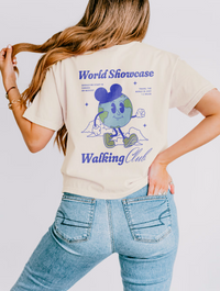 World Showcase Walking Club Comfort Colors Women's Boxy Tee