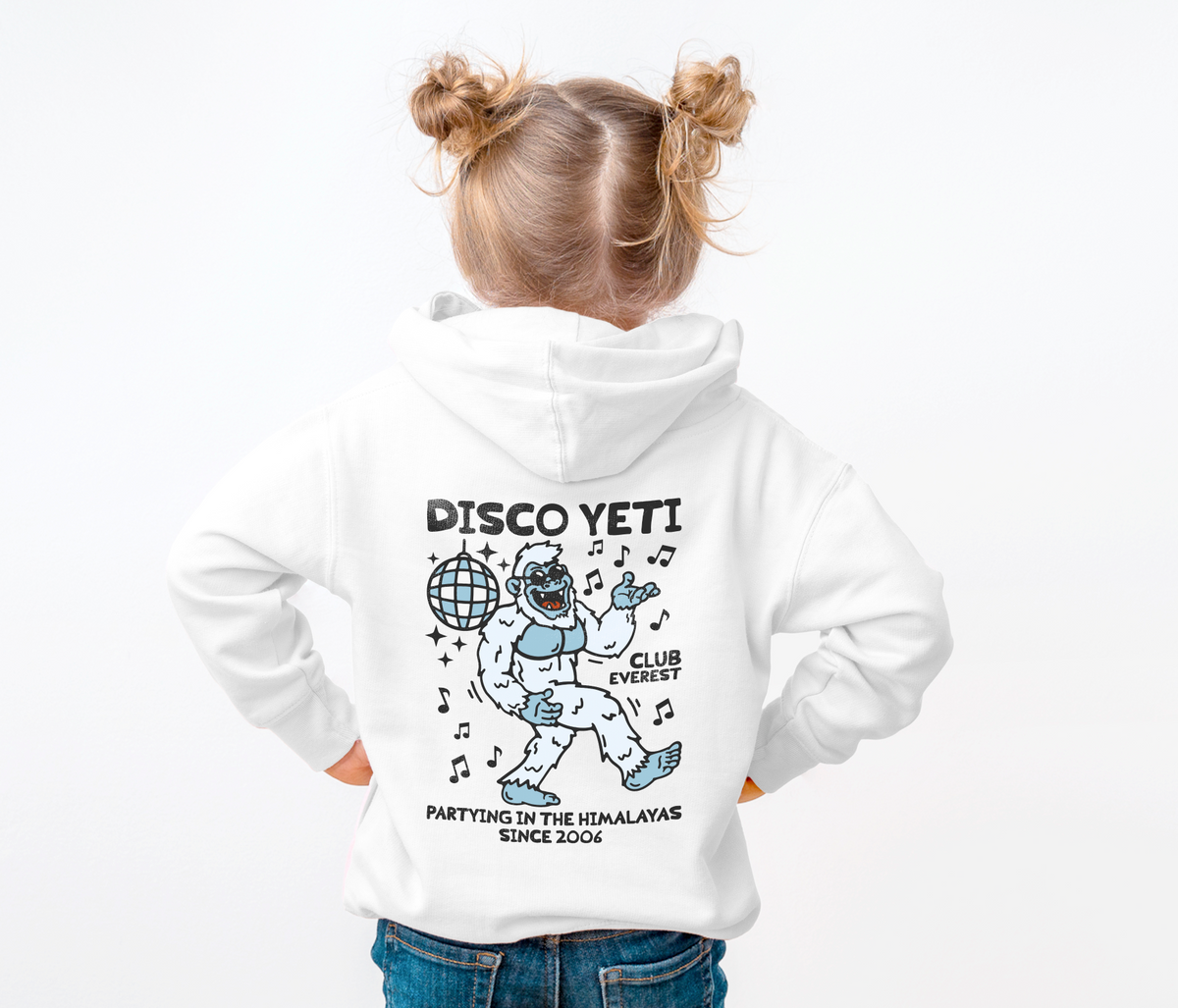 Disco Yeti Gildan Youth Heavy Blend Hooded Sweatshirt