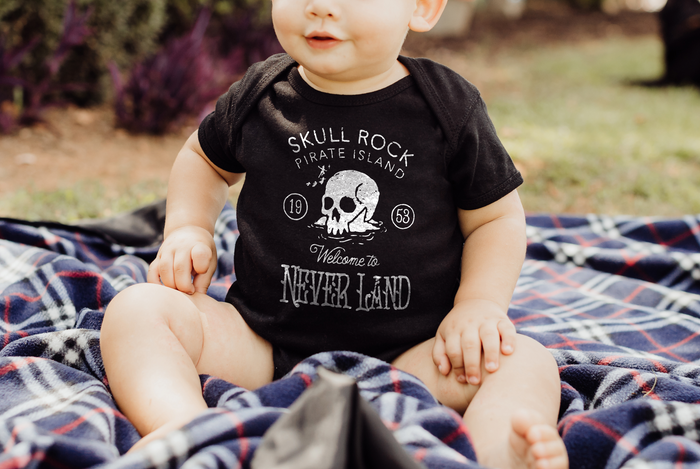 Skull Rock Rabbit Skins Infant Fine Jersey Bodysuit