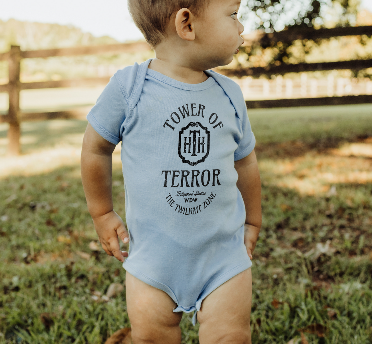 Tower Of Terror Rabbit Skins Infant Fine Jersey Bodysuit