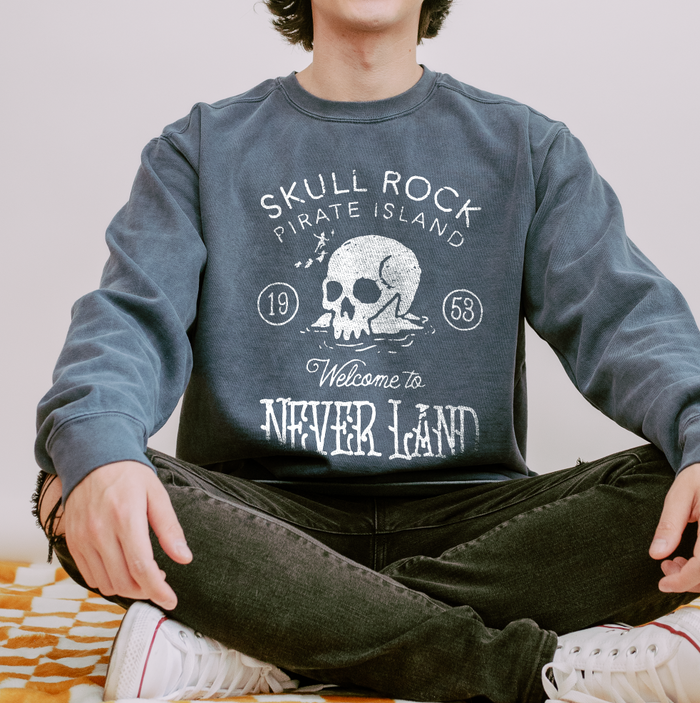 Skull Rock Comfort Colors Unisex Garment-Dyed Sweatshirt