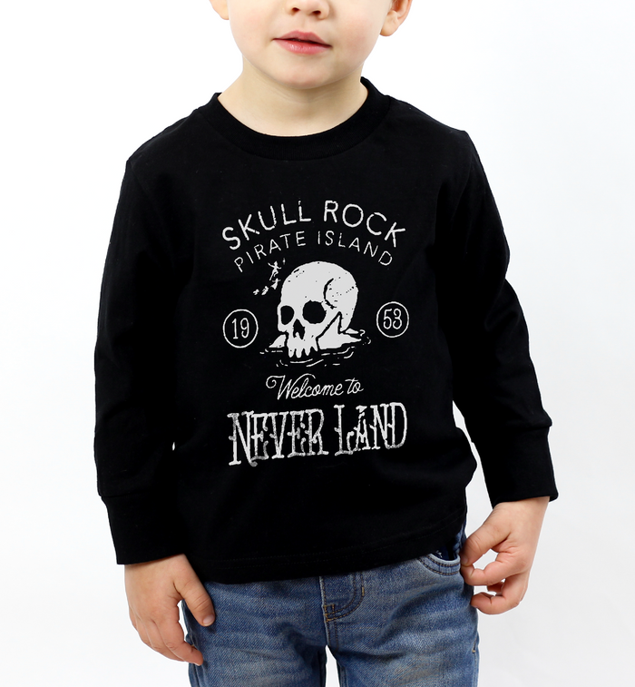 Skull Rock Rabbit Skins Toddler Long Sleeve Tee