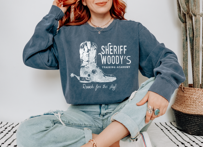 Sheriff Woody’s Training Academy Comfort Colors Unisex Garment-Dyed Sweatshirt