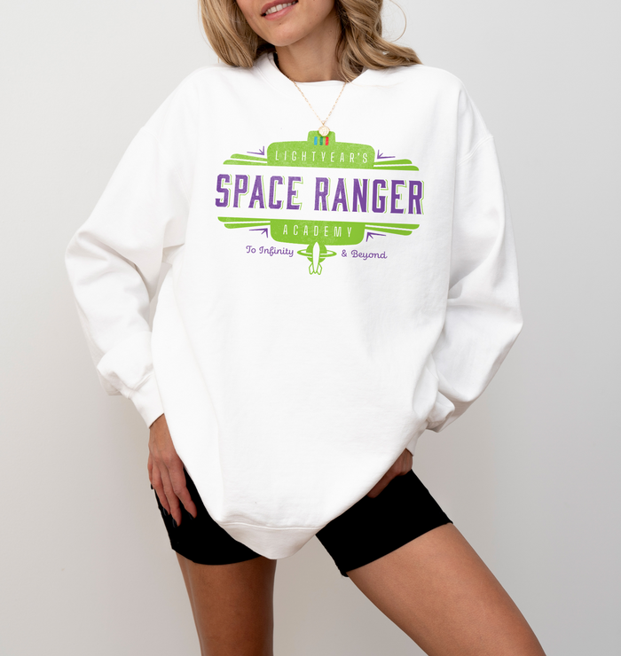 Lightyear's Space Ranger Academy Comfort Colors Unisex Garment-Dyed Sweatshirt