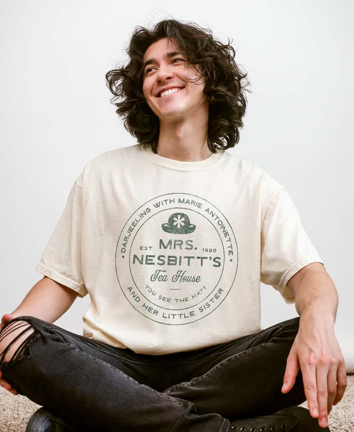 Mrs. Nesbitt’s Tea House Comfort Colors Unisex Garment-Dyed T-shirt