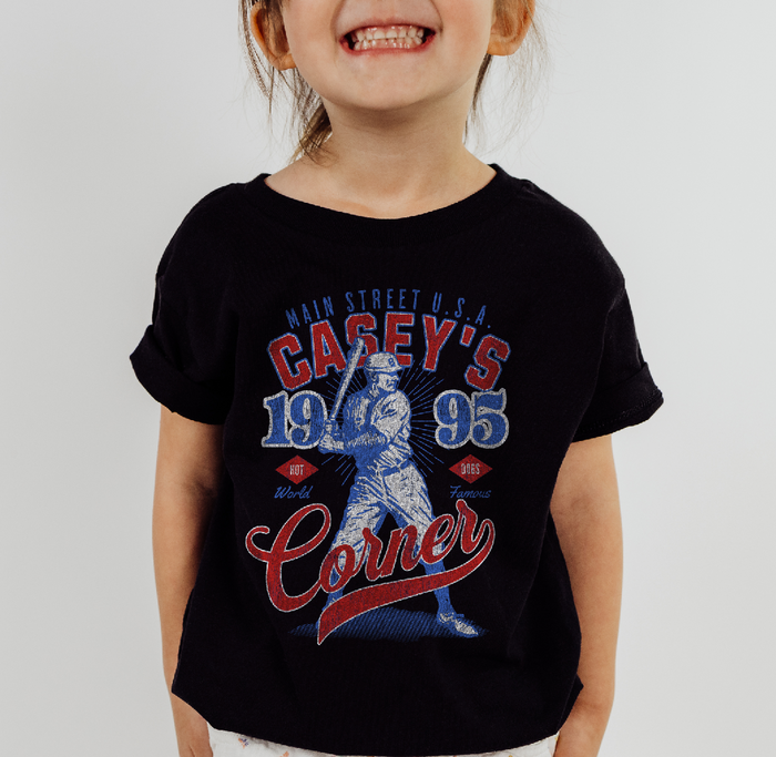 Casey’s Corner Distressed Bella Canvas Toddler Short Sleeve Tee