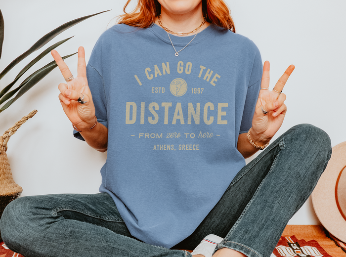 I Can Go The Distance Comfort Colors Unisex Garment-Dyed T-shirt