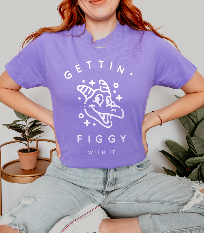 Gettin' Figgy With It Comfort Colors Unisex Garment-Dyed T-shirt