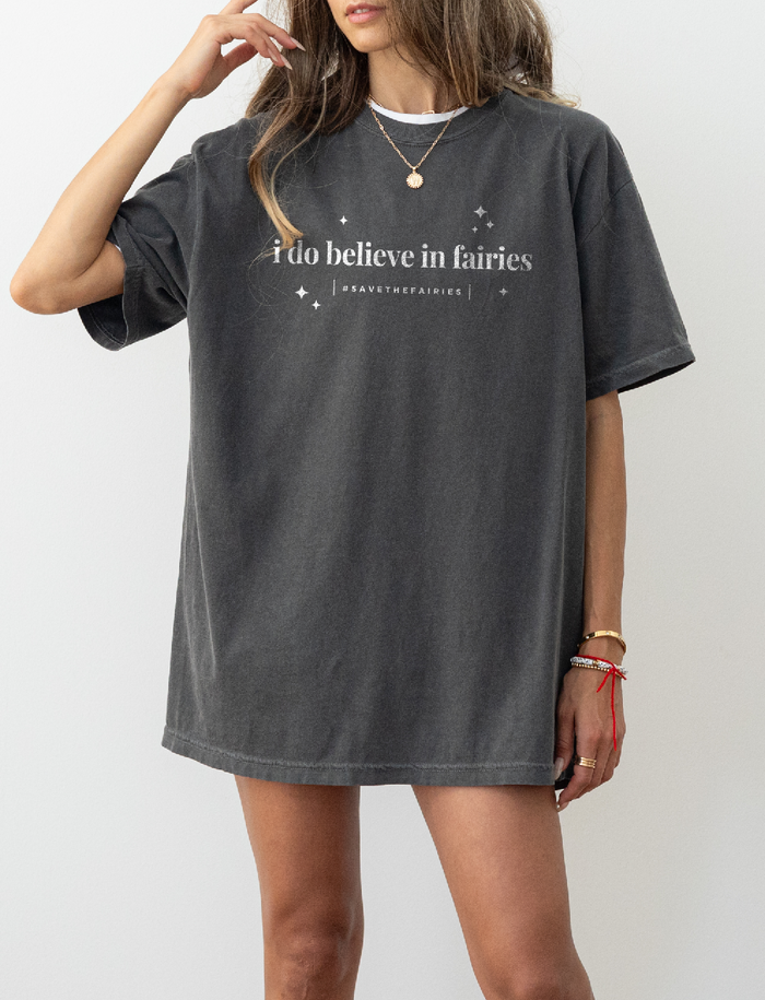 I Do Believe In Fairies Comfort Colors Unisex Garment-Dyed T-shirt