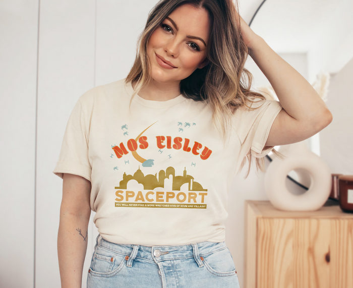 Mos Eisley Spaceport Bella Canvas Unisex Jersey Short Sleeve Tee