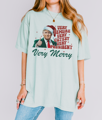 Very Merry Comfort Colors Unisex Garment-Dyed T-shirt