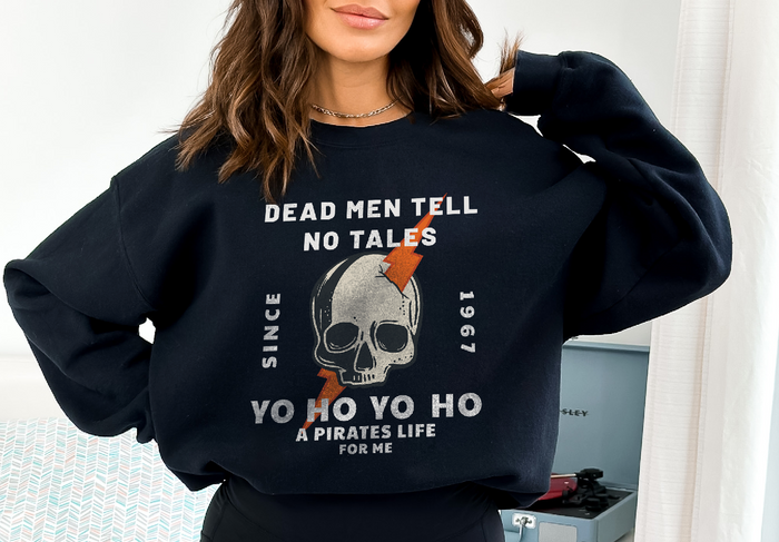 Dead Men Tell No Tales Gildan Unisex Heavy Blend™ Crewneck Sweatshirt