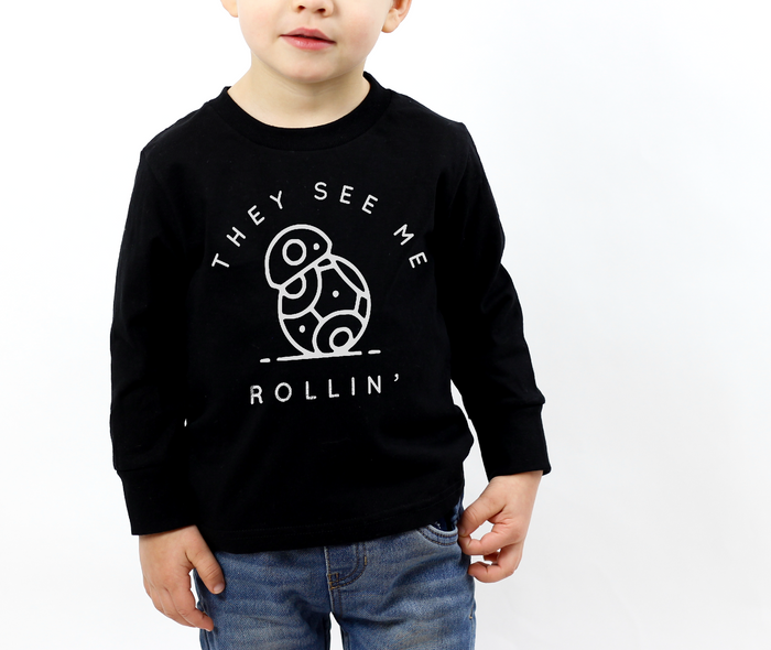 They See Me Rollin' Rabbit Skins Toddler Long Sleeve Tee