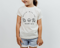 Rollin’ With The Homies Bella Canvas Youth Short Sleeve Tee