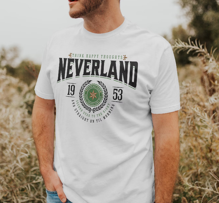 Neverland Bella Canvas Unisex Jersey Short Sleeve Tee