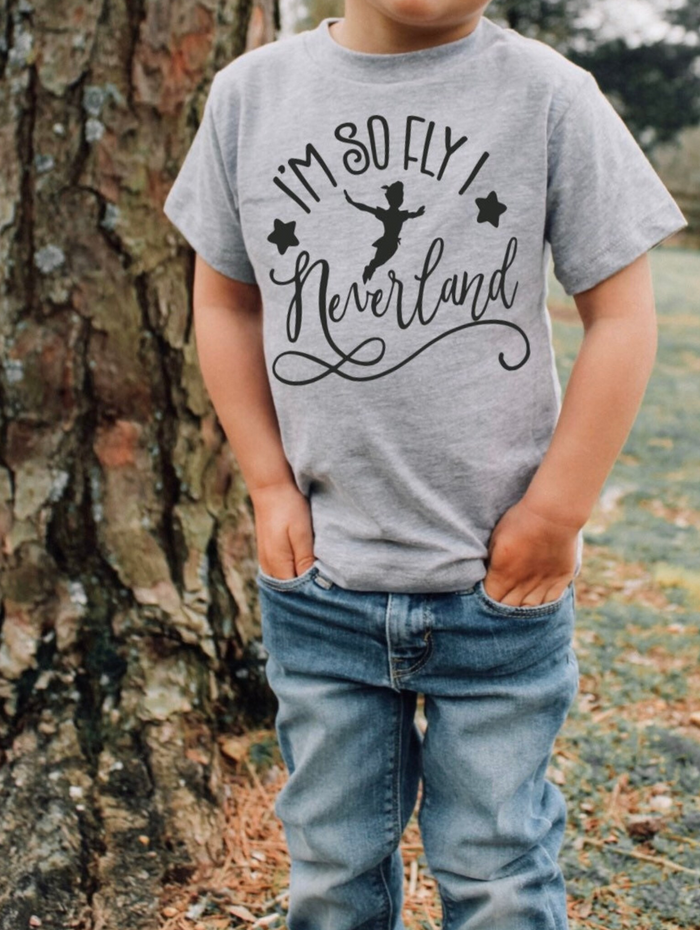 I'm So Fly I Neverland Bella Canvas Toddler Short Sleeve Tee