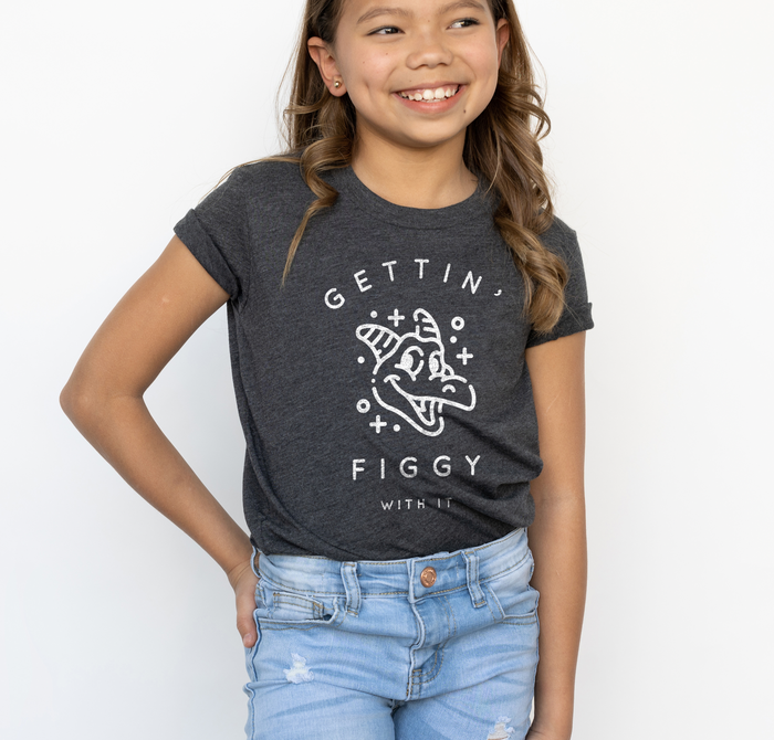 Gettin' Figgy With It Bella Canvas Youth Short Sleeve Tee