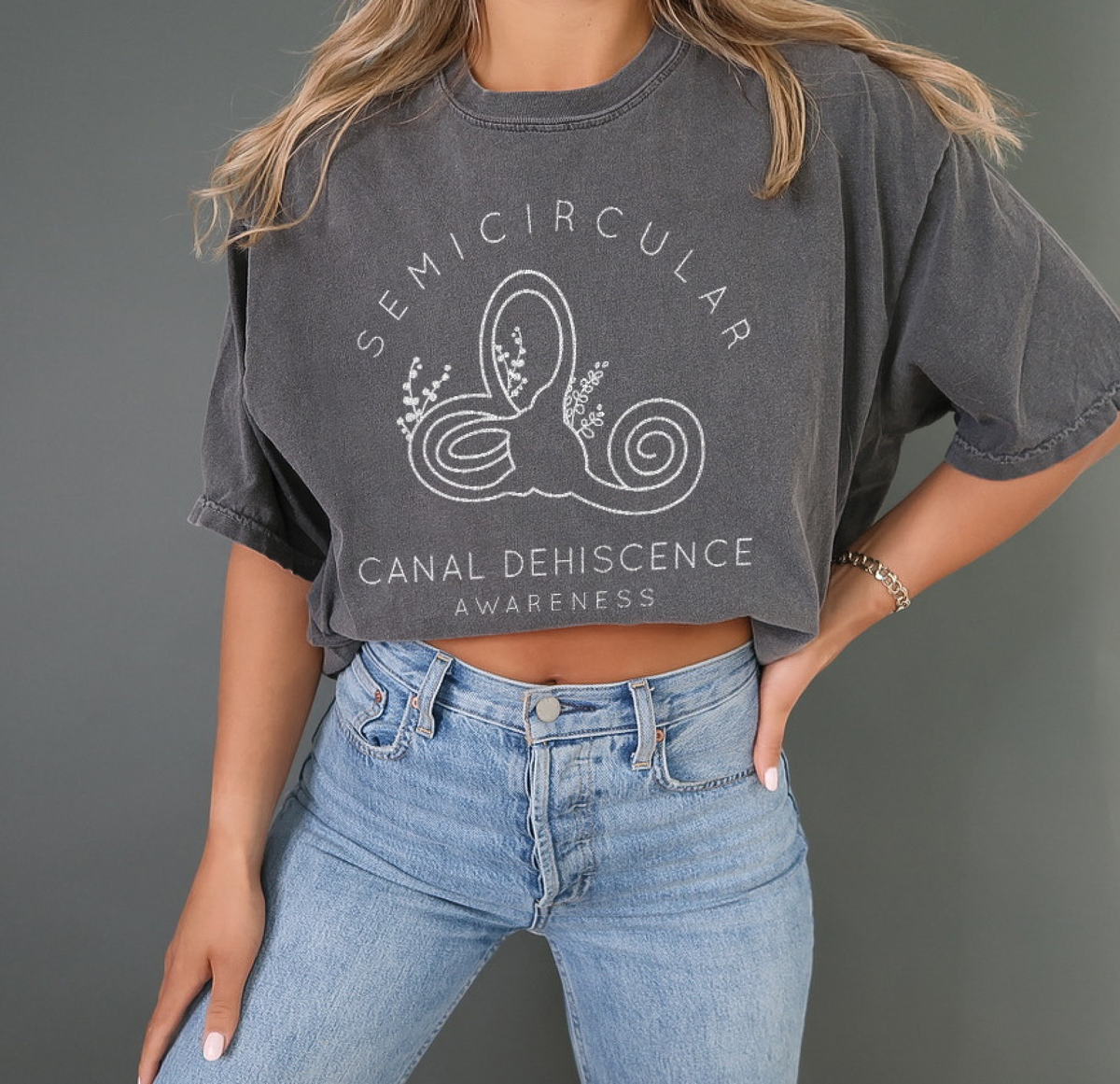 Semicircular Canal Dehiscence Comfort Colors Unisex Garment-Dyed T-shirt