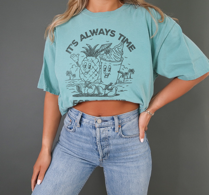 It's Always Time For A Whip Comfort Colors Unisex Garment-Dyed T-shirt