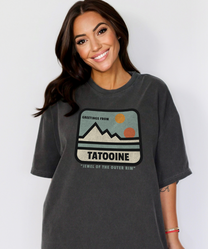 Tatooine Comfort Colors Unisex Garment-Dyed T-shirt