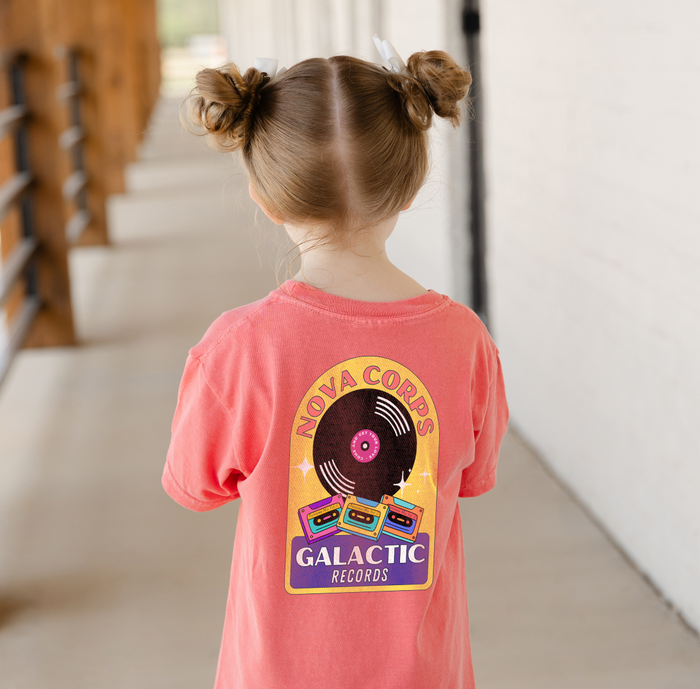 Galactic Records Comfort Colors Youth Midweight Tee