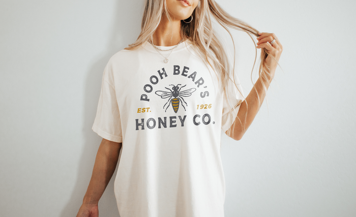 Pooh Bear's Honey Co. Comfort Colors Unisex Garment-Dyed T-shirt