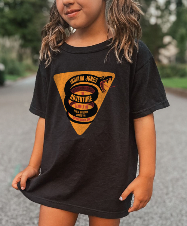 Indiana Jones Comfort Colors Youth Midweight Tee