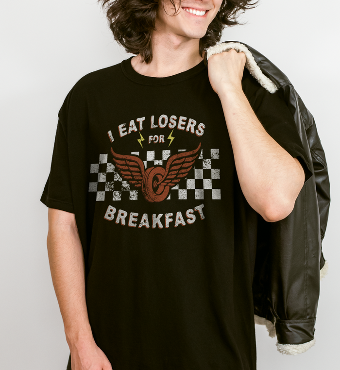 I Eat Losers For Breakfast Comfort Colors Unisex Garment-Dyed T-shirt