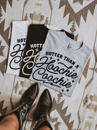 Hotter Than A Hoochie Coochie Unisex Gildan Heavy Cotton Tee