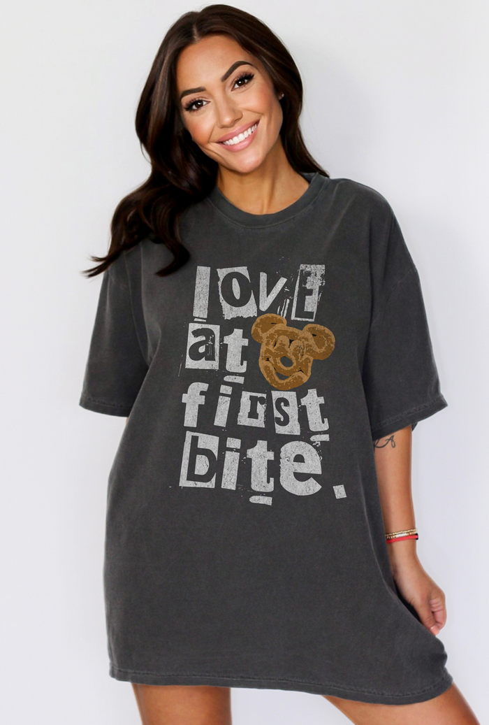 Love at First Bite Comfort Colors Unisex Garment-Dyed T-shirt