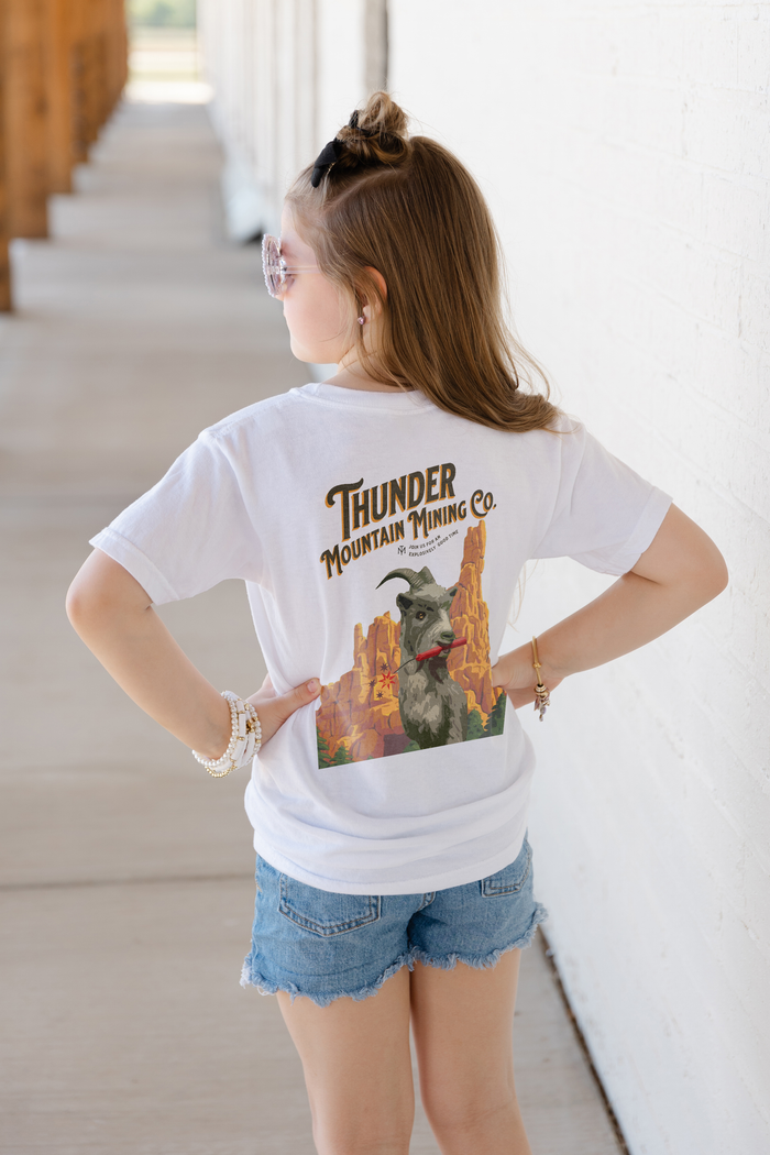 Thunder Mountain Mining Co. Comfort Colors Youth Midweight Tee