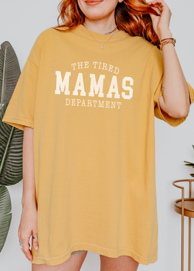 The Tired Mamas Department Comfort Colors Unisex Garment-Dyed T-shirt