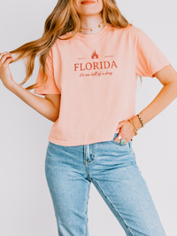 Florida It's One Hell Of A Drug Comfort Colors Women's Boxy Tee