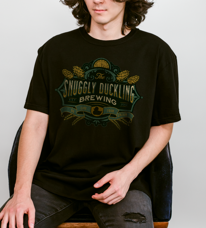 The Snuggly Duckling Brewing Bella Canvas Unisex Jersey Short Sleeve Tee