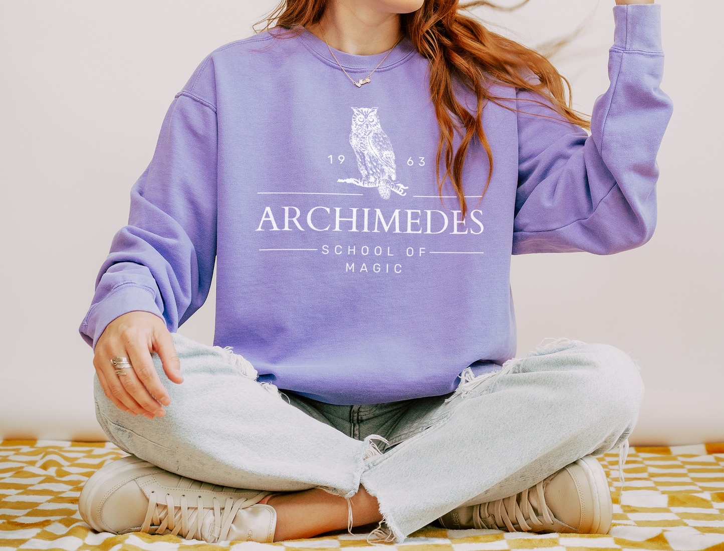 Archimedes School of Magic Comfort Colors Unisex Garment-Dyed Sweatshirt