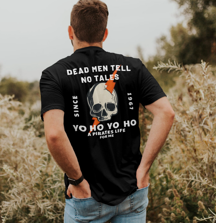 Dead Men Tell No Tales Bella Canvas Unisex Jersey Short Sleeve Tee