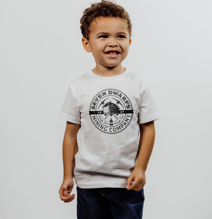 Seven Dwarfs Mining Company Bella Canvas Toddler Short Sleeve Tee