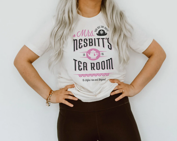 Mrs. Nesbitt’s Tea House Bella Canvas Unisex Jersey Short Sleeve Tee