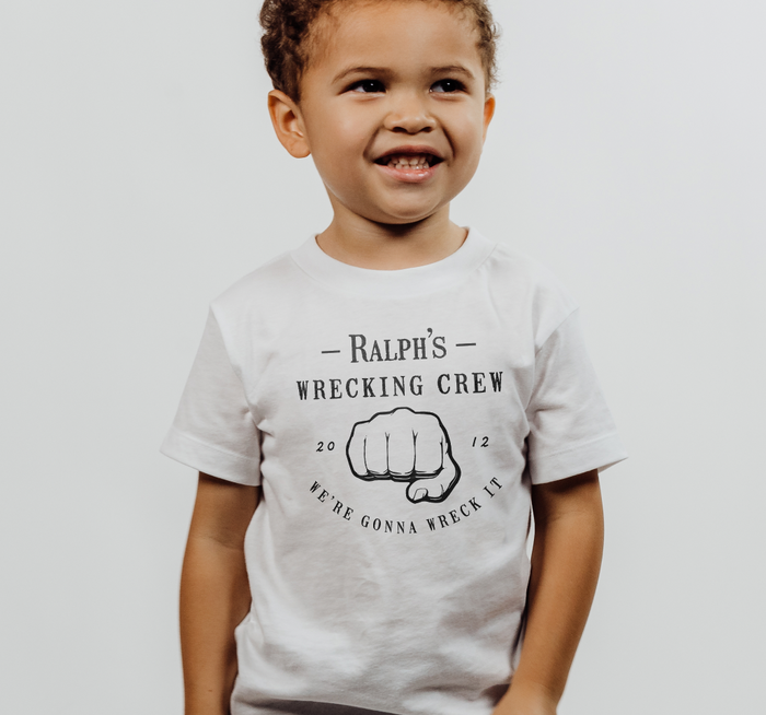 Ralph’s Wrecking Crew Bella Canvas Toddler Short Sleeve Tee