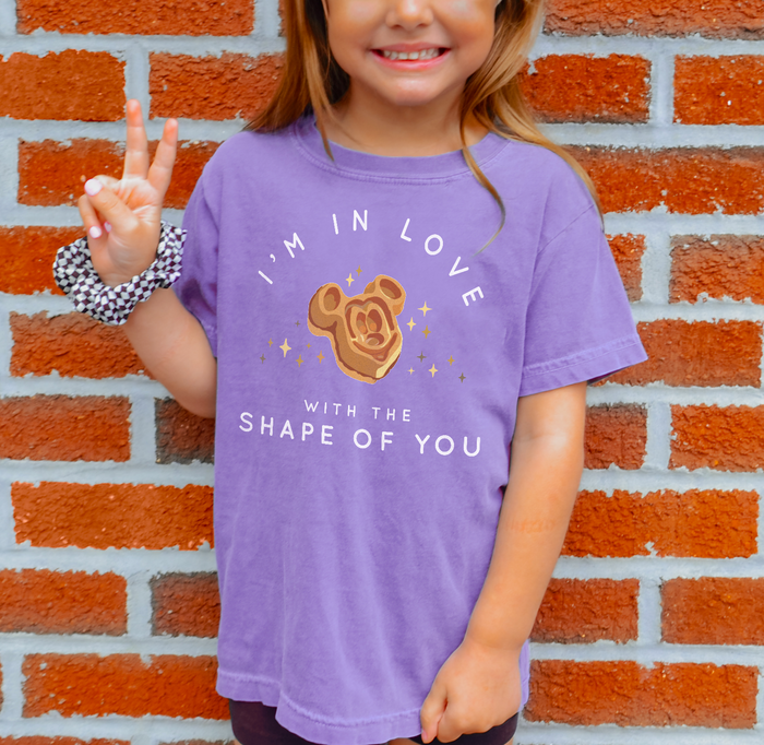 I'm in Love with the Shape of You Comfort Colors Youth Midweight Tee