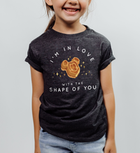 I'm in Love with the Shape of You Bella Canvas Youth Short Sleeve Tee