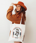 There's A Snake In My Boot Cotton Canvas Tote Bag