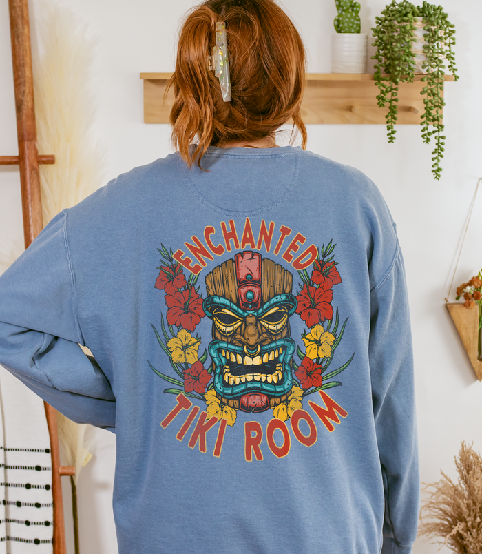 Enchanted Tiki Room Comfort Colors Unisex Garment-Dyed Sweatshirt