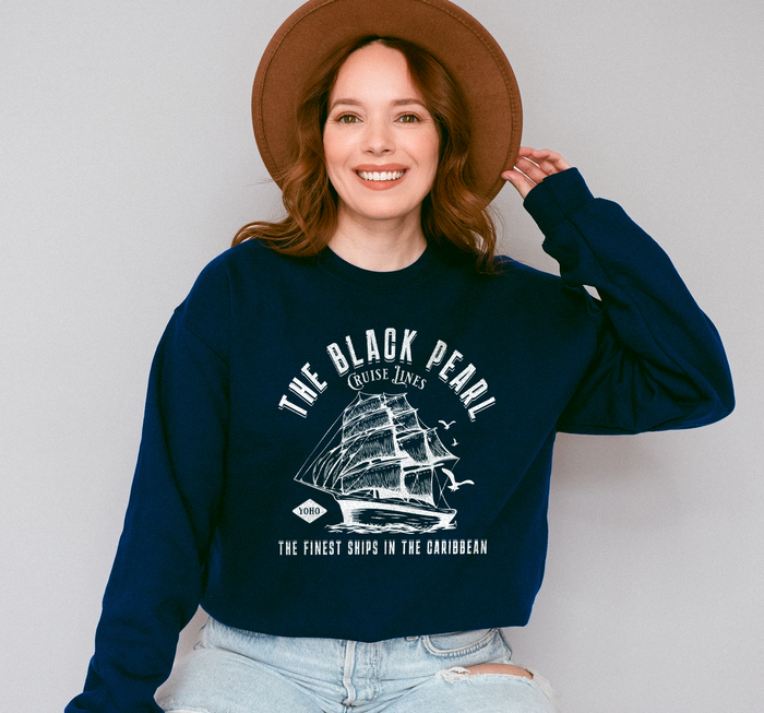 Black Pearl Cruise Lines Gildan Unisex Heavy Blend™ Crewneck Sweatshirt